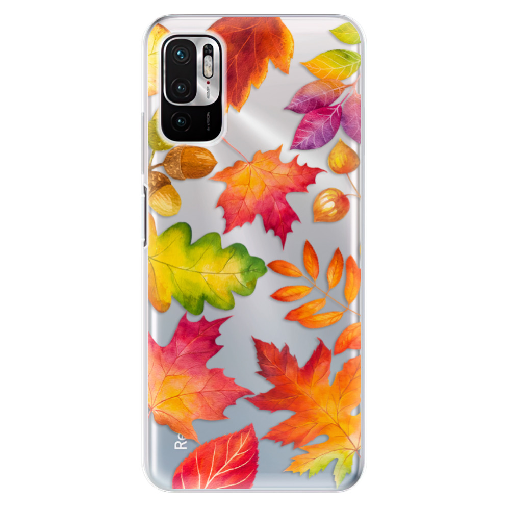 Odolné silikónové puzdro iSaprio - Autumn Leaves 01 - Xiaomi Redmi Note 10 5G