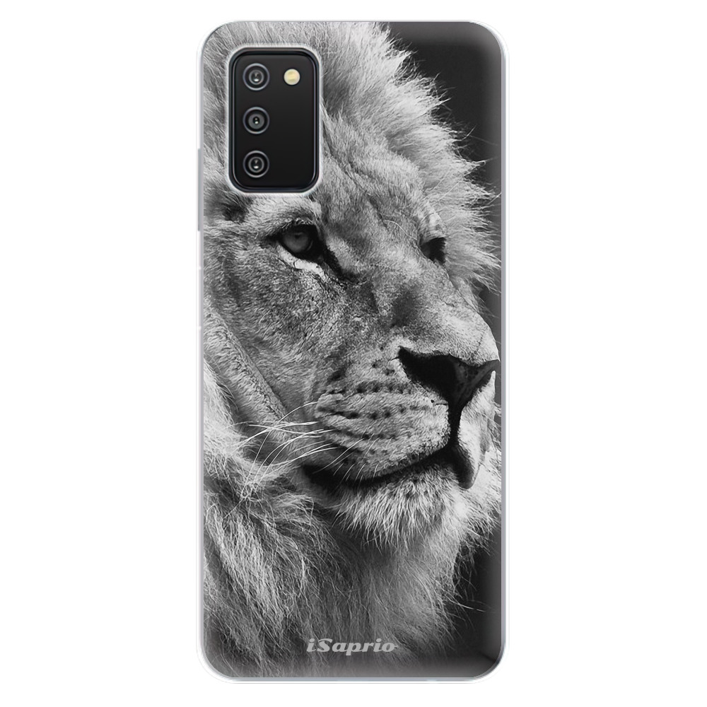 Odolné silikónové puzdro iSaprio - Lion 10 - Samsung Galaxy A03s