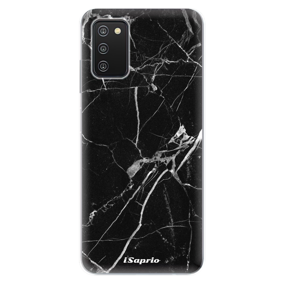 Odolné silikónové puzdro iSaprio - Black Marble 18 - Samsung Galaxy A03s
