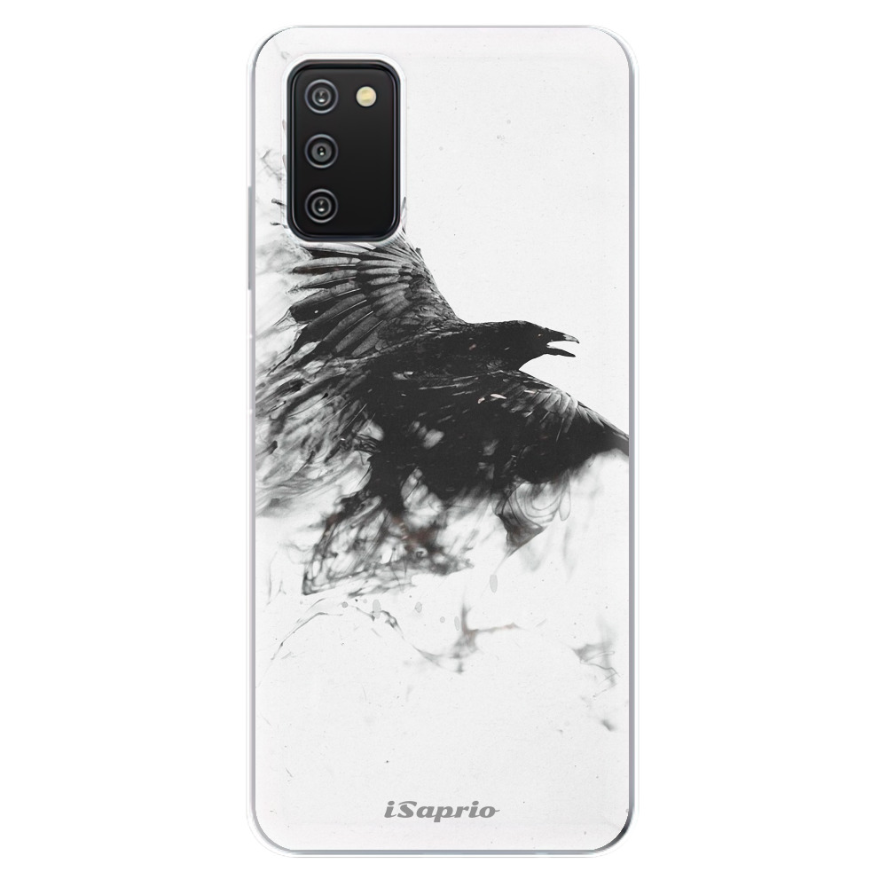 Odolné silikónové puzdro iSaprio - Dark Bird 01 - Samsung Galaxy A03s