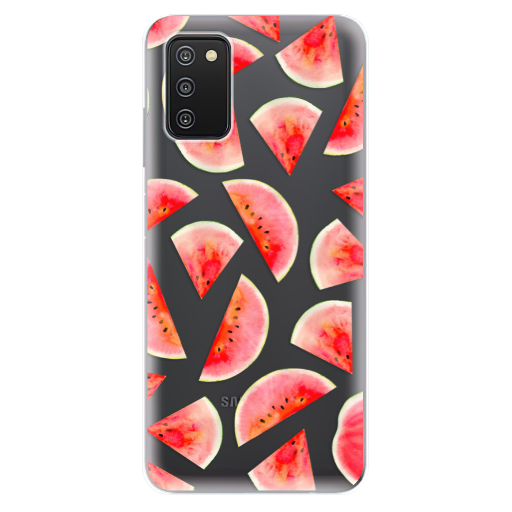Odolné silikónové puzdro iSaprio - Melon Pattern 02 - Samsung Galaxy A03s