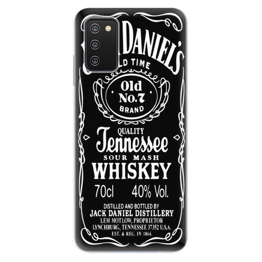 Odolné silikónové puzdro iSaprio - Jack Daniels - Samsung Galaxy A03s