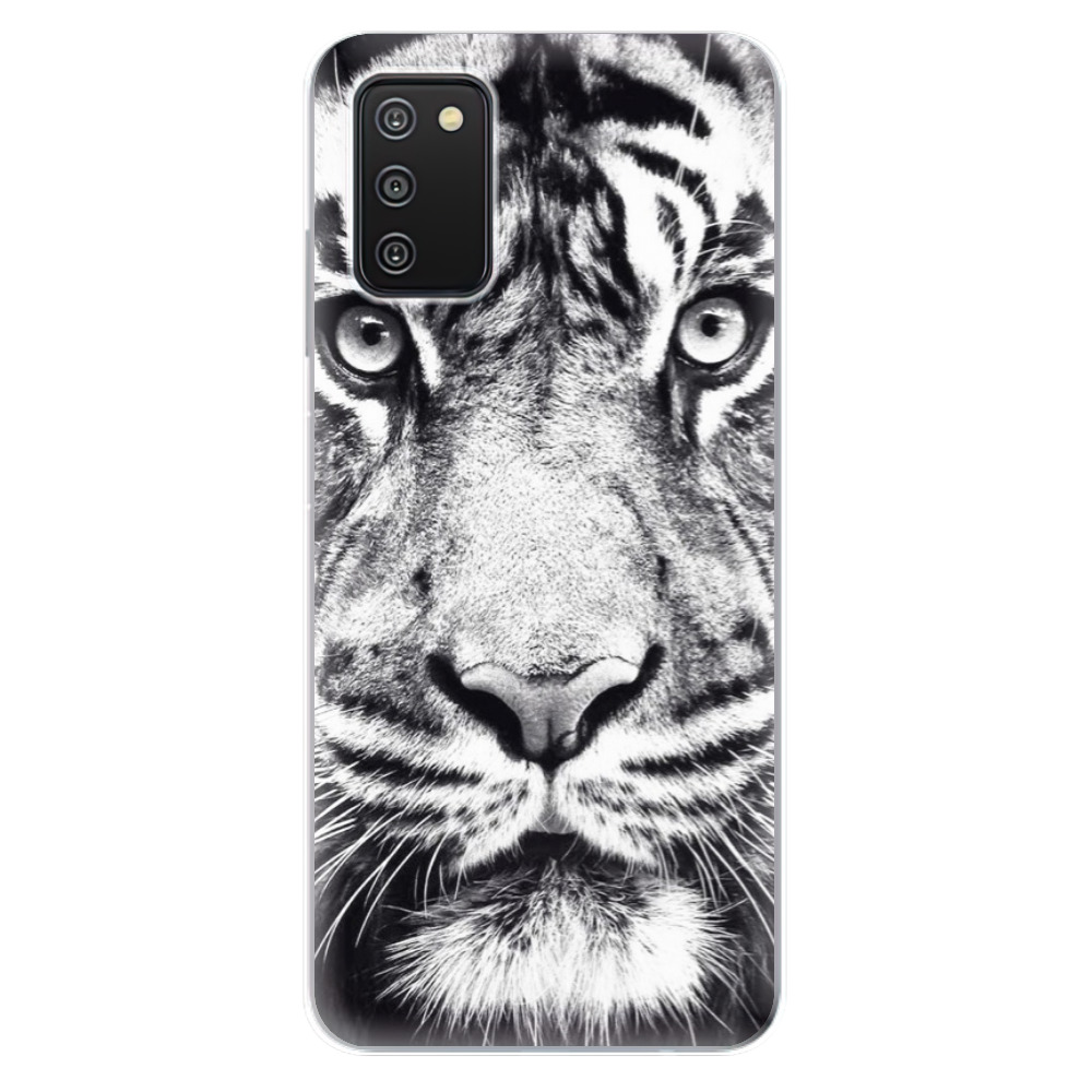 Odolné silikónové puzdro iSaprio - Tiger Face - Samsung Galaxy A03s