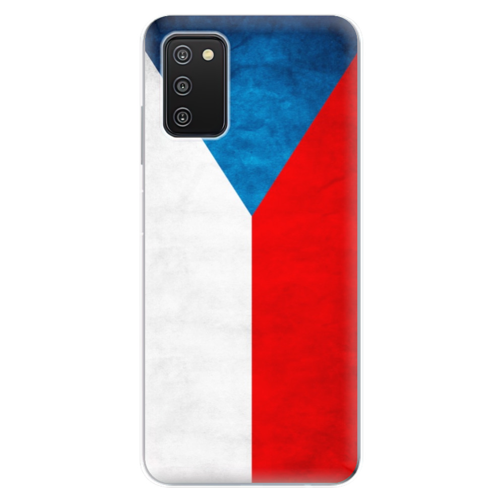Odolné silikónové puzdro iSaprio - Czech Flag - Samsung Galaxy A03s
