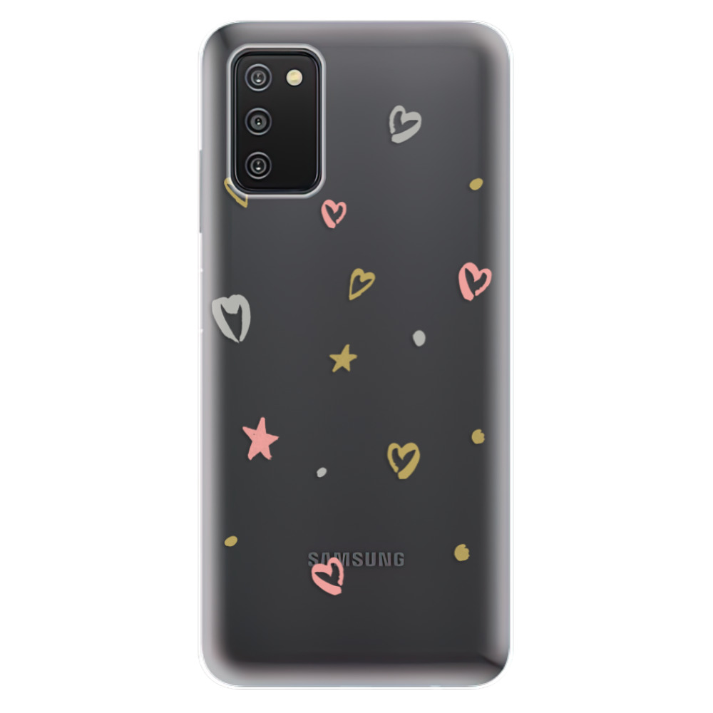 Odolné silikónové puzdro iSaprio - Lovely Pattern - Samsung Galaxy A03s