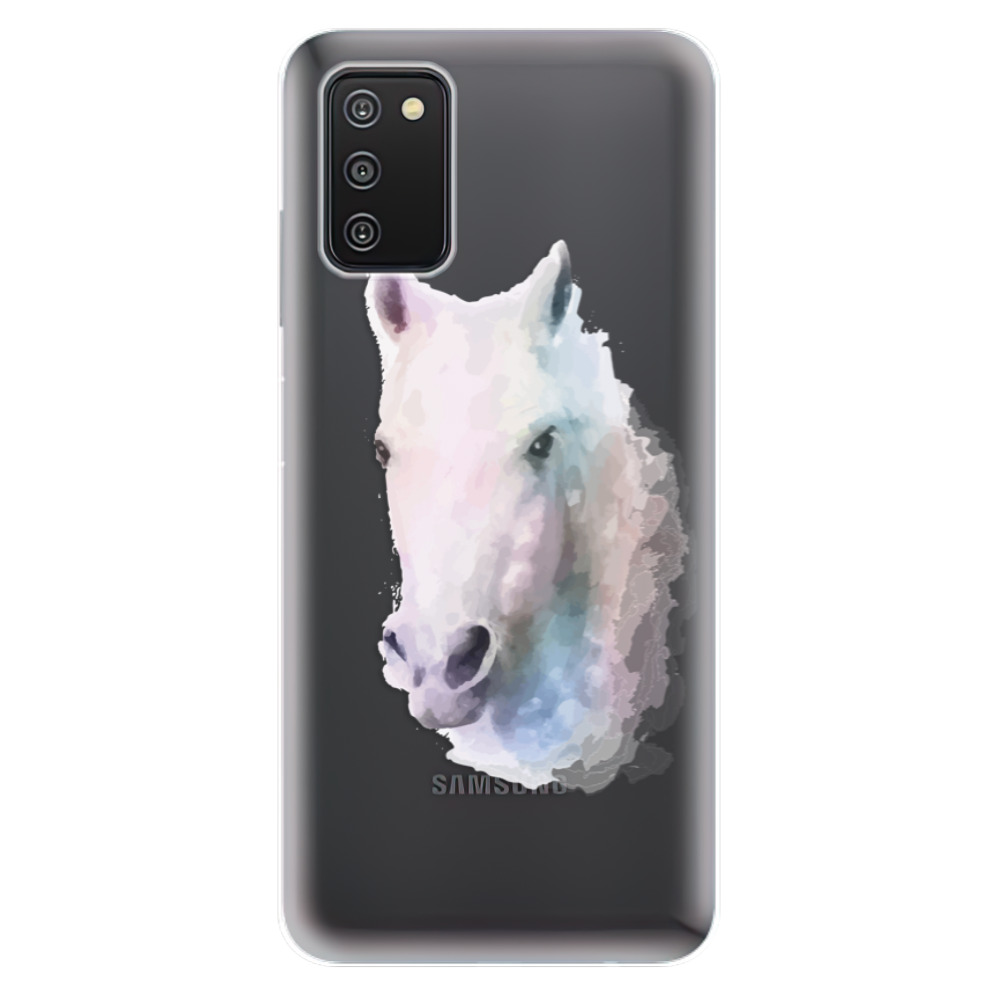 Odolné silikónové puzdro iSaprio - Horse 01 - Samsung Galaxy A03s