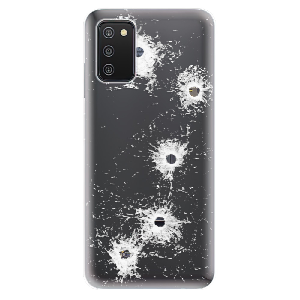 Odolné silikónové puzdro iSaprio - Gunshots - Samsung Galaxy A03s