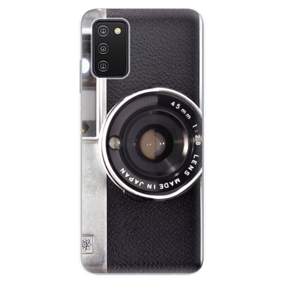 Odolné silikónové puzdro iSaprio - Vintage Camera 01 - Samsung Galaxy A03s