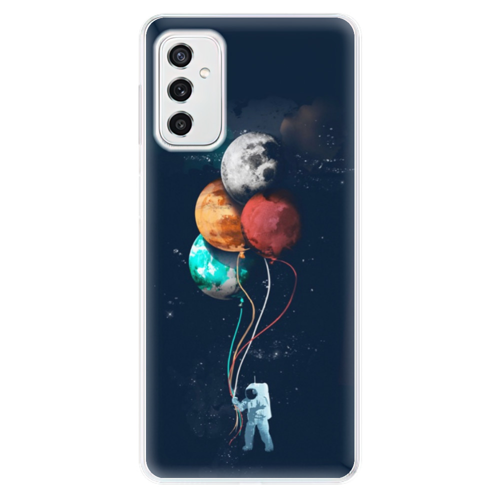 Odolné silikónové puzdro iSaprio - Balloons 02 - Samsung Galaxy M52 5G