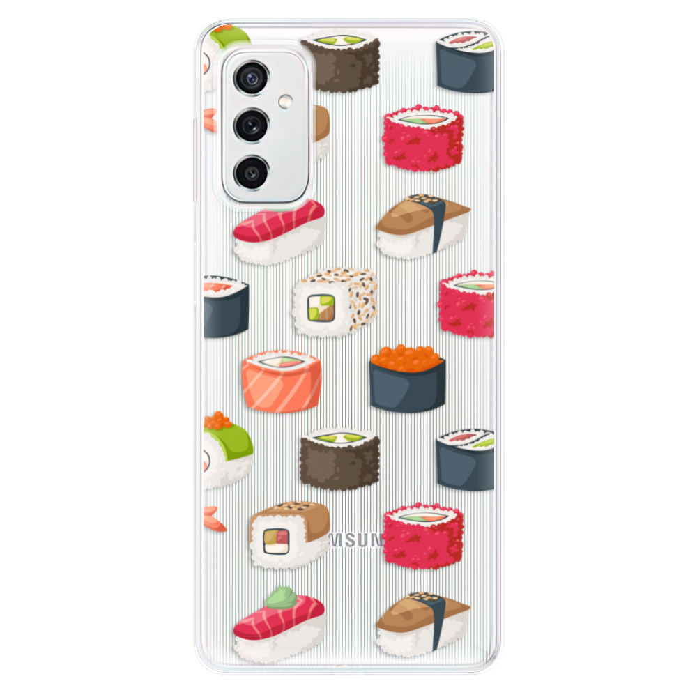 Odolné silikónové puzdro iSaprio - Sushi Pattern - Samsung Galaxy M52 5G