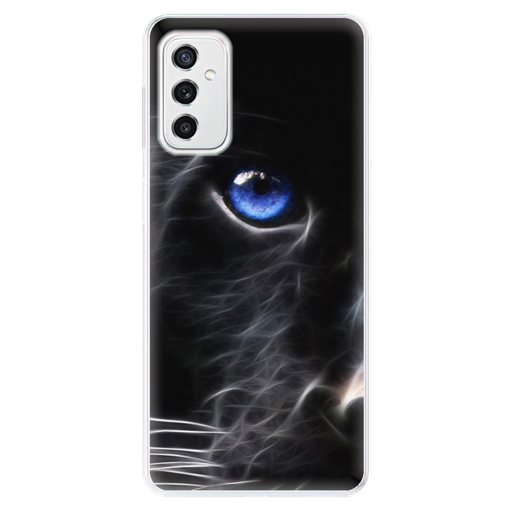 Odolné silikónové puzdro iSaprio - Black Puma - Samsung Galaxy M52 5G