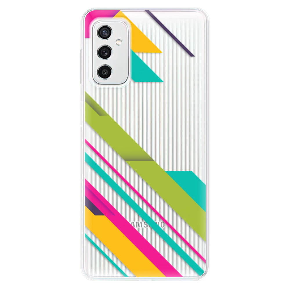 Odolné silikónové puzdro iSaprio - Color Stripes 03 - Samsung Galaxy M52 5G