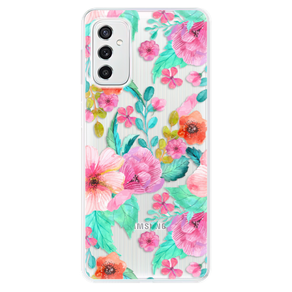 Odolné silikónové puzdro iSaprio - Flower Pattern 01 - Samsung Galaxy M52 5G