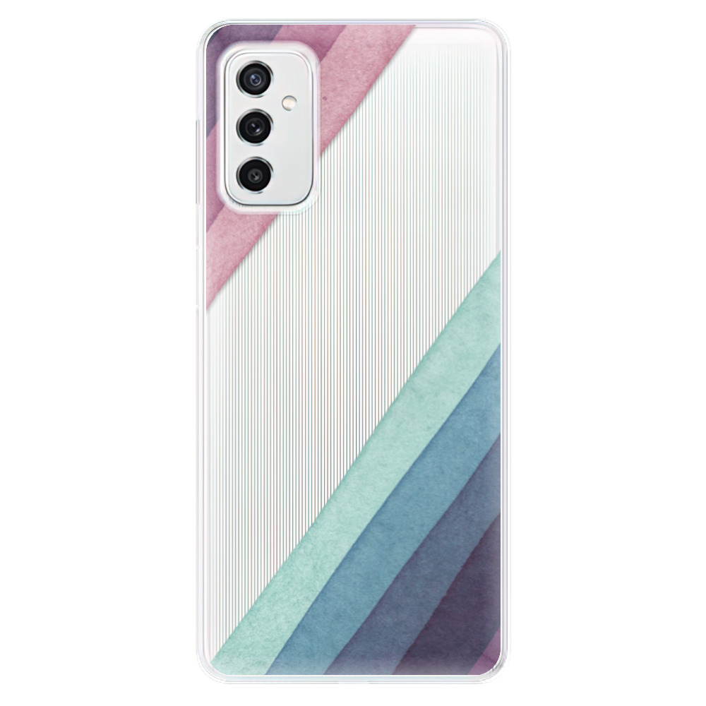 Odolné silikónové puzdro iSaprio - Glitter Stripes 01 - Samsung Galaxy M52 5G