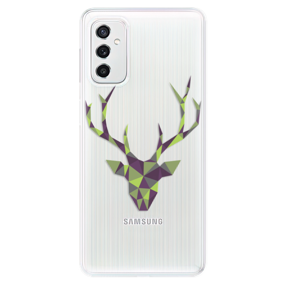 Odolné silikónové puzdro iSaprio - Deer Green - Samsung Galaxy M52 5G
