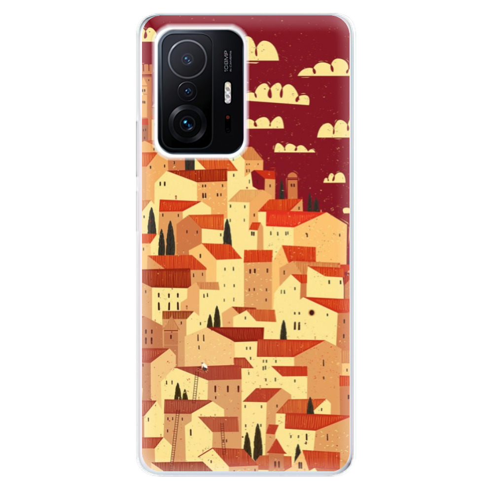 Odolné silikónové puzdro iSaprio - Mountain City - Xiaomi 11T / 11T Pro