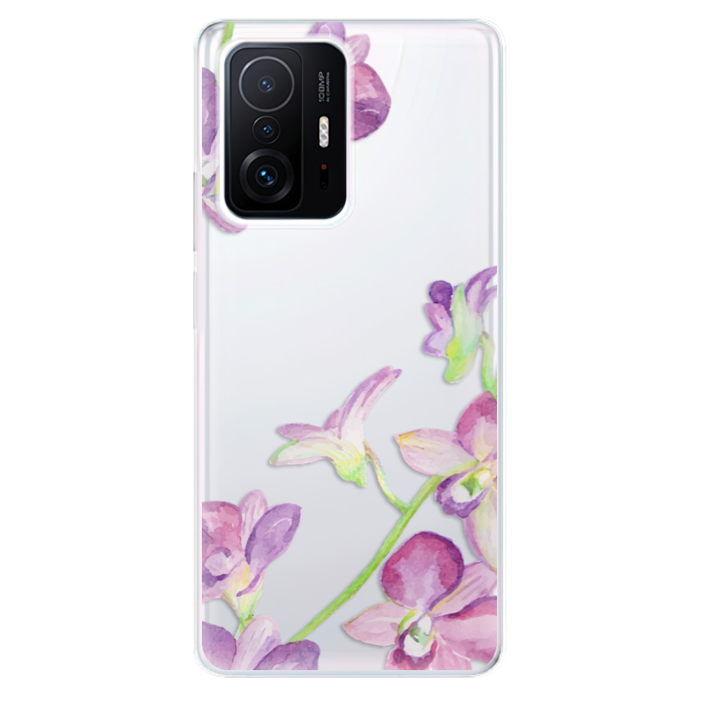 Odolné silikónové puzdro iSaprio - Purple Orchid - Xiaomi 11T / 11T Pro