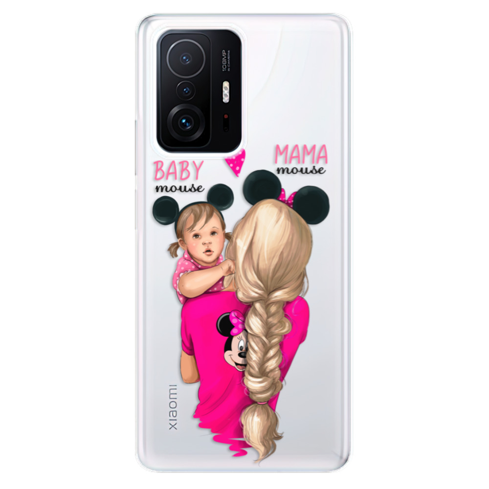 Odolné silikónové puzdro iSaprio - Mama Mouse Blond and Girl - Xiaomi 11T / 11T Pro