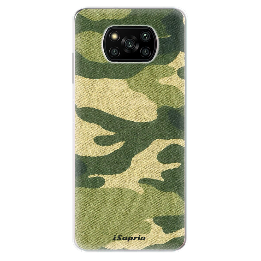 Odolné silikónové puzdro iSaprio - Green Camuflage 01 - Xiaomi Poco X3 Pro / X3 NFC