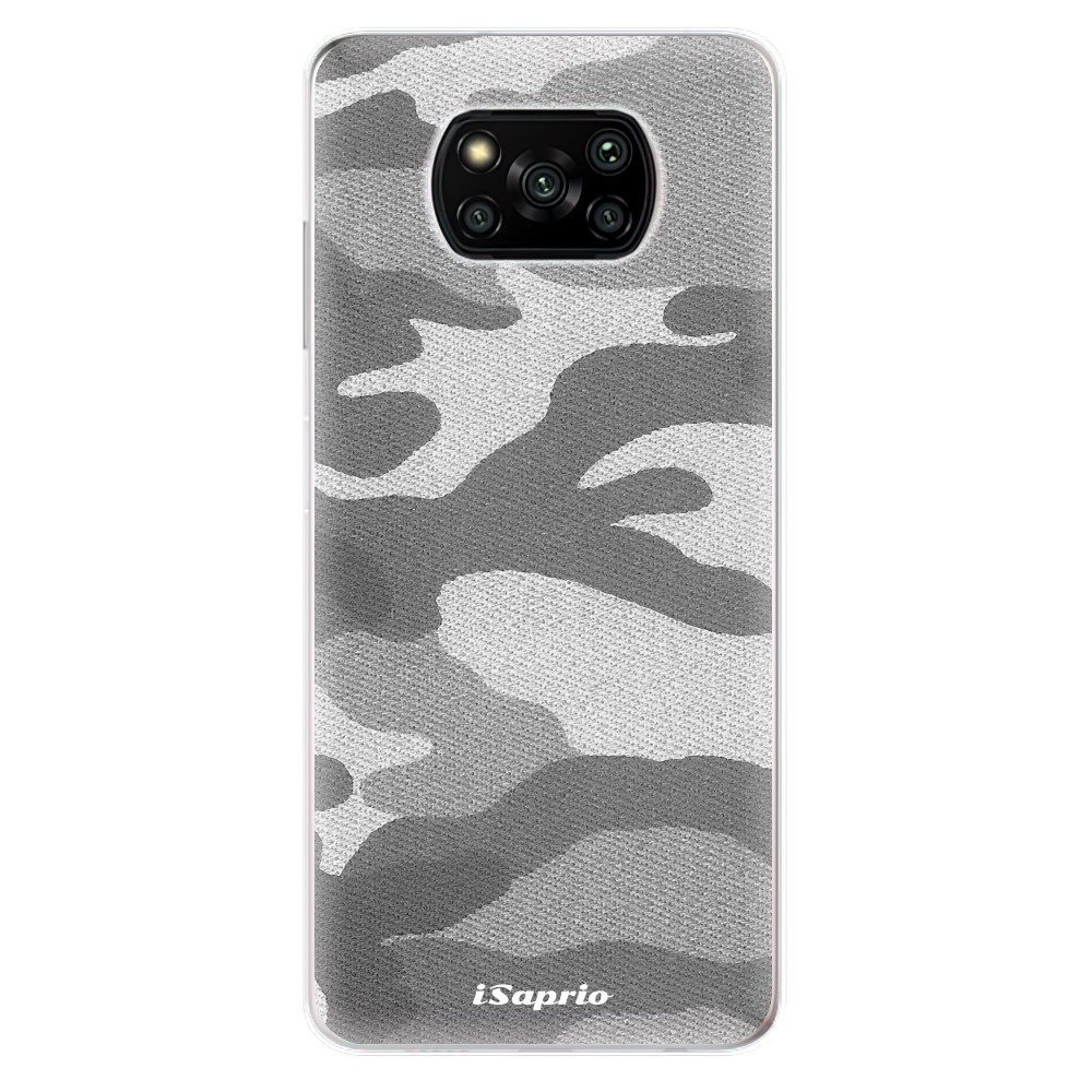 Odolné silikónové puzdro iSaprio - Gray Camuflage 02 - Xiaomi Poco X3 Pro / X3 NFC