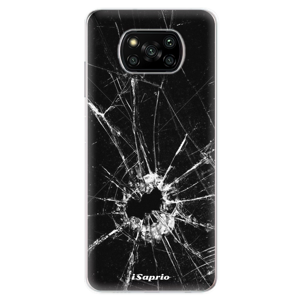 Odolné silikónové puzdro iSaprio - Broken Glass 10 - Xiaomi Poco X3 Pro / X3 NFC