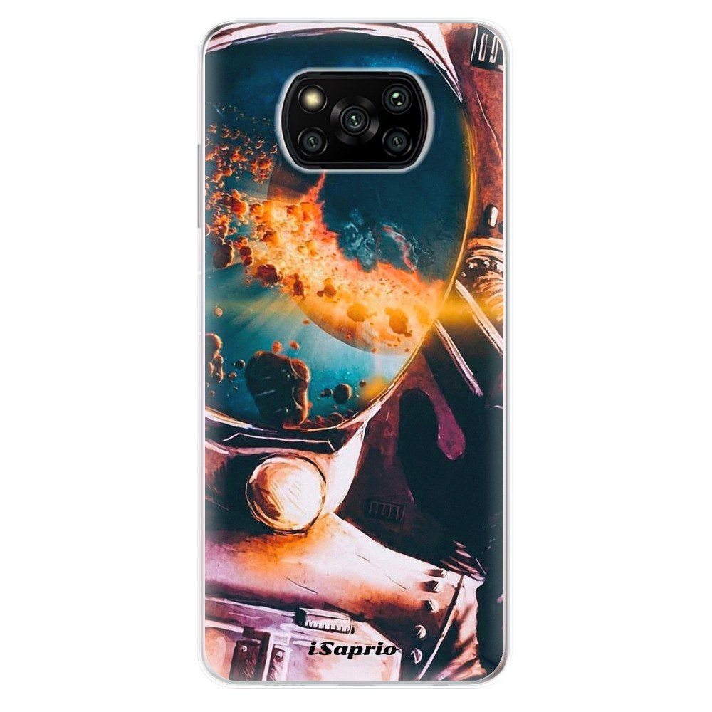 Odolné silikónové puzdro iSaprio - Astronaut 01 - Xiaomi Poco X3 Pro / X3 NFC