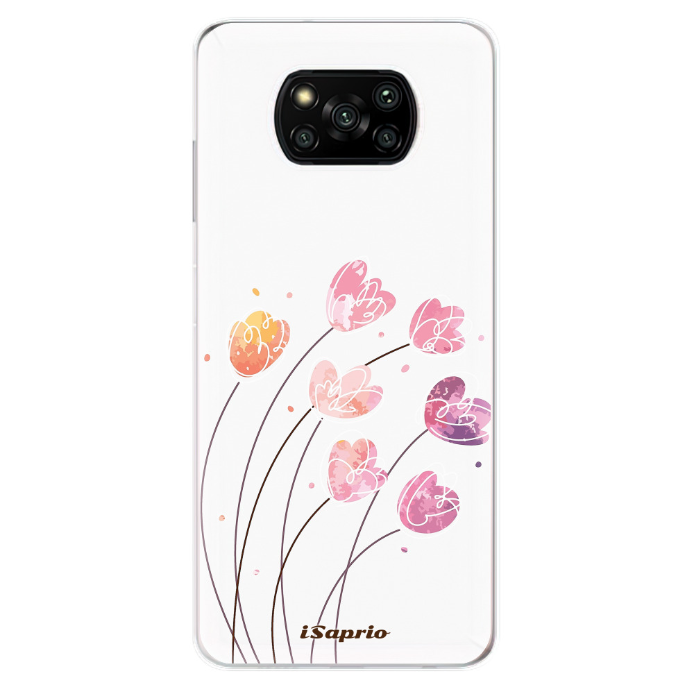 Odolné silikónové puzdro iSaprio - Flowers 14 - Xiaomi Poco X3 Pro / X3 NFC