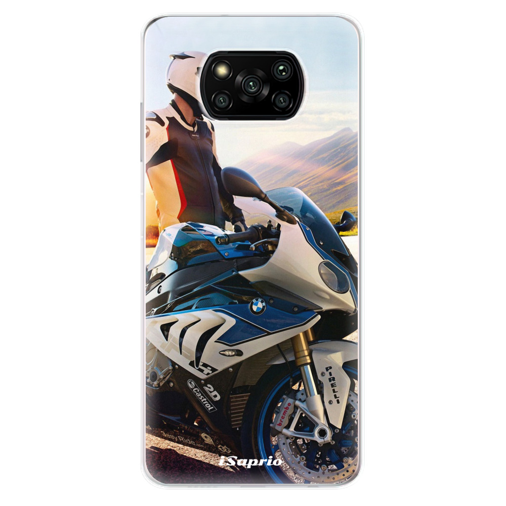 Odolné silikónové puzdro iSaprio - Motorcycle 10 - Xiaomi Poco X3 Pro / X3 NFC
