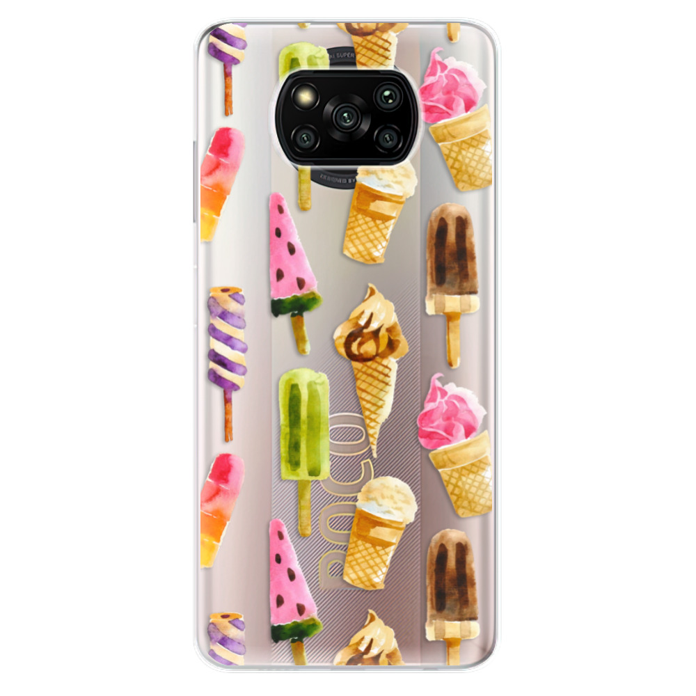 Odolné silikónové puzdro iSaprio - Ice Cream - Xiaomi Poco X3 Pro / X3 NFC