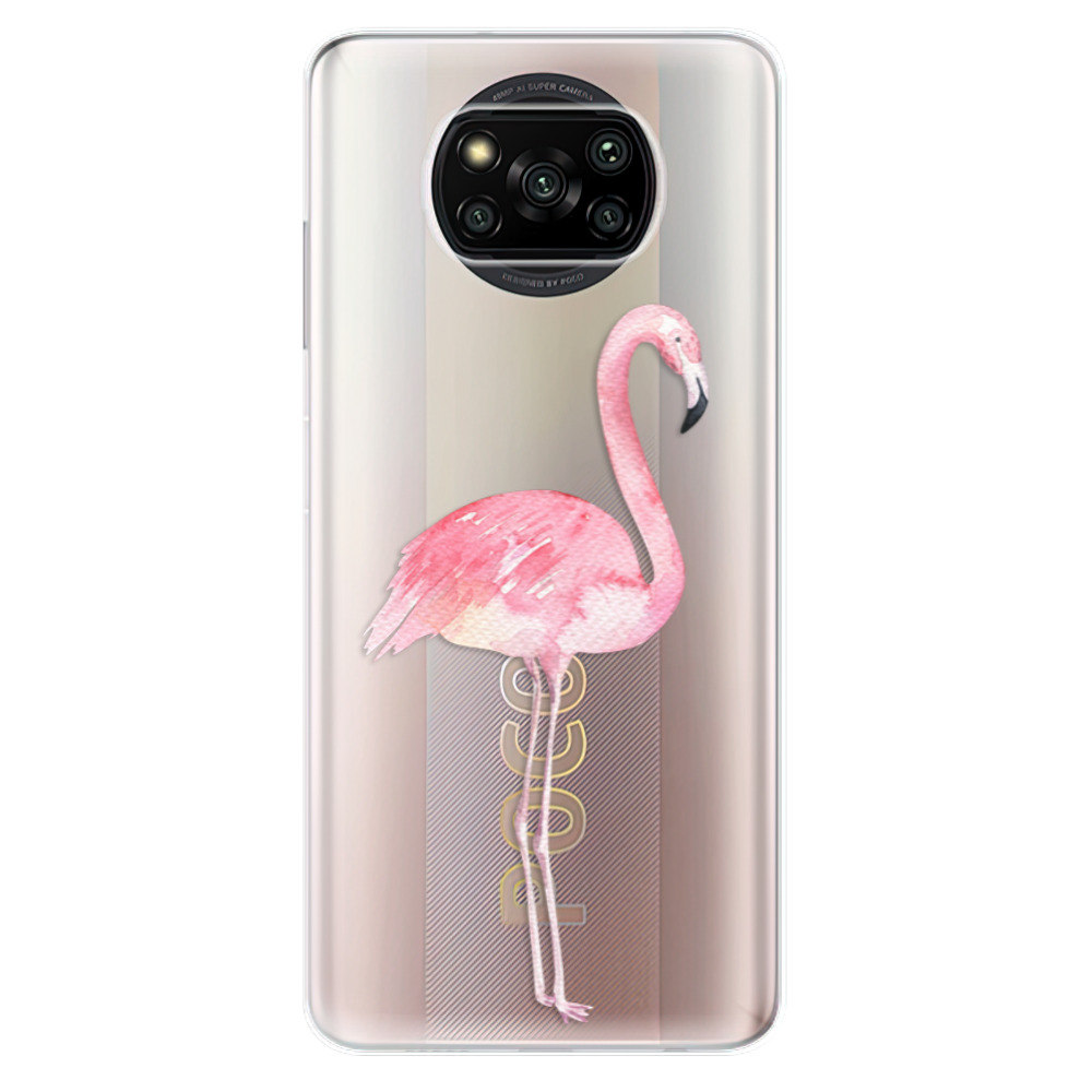 Odolné silikónové puzdro iSaprio - Flamingo 01 - Xiaomi Poco X3 Pro / X3 NFC