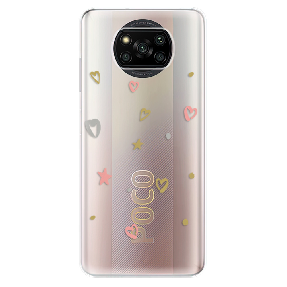 Odolné silikónové puzdro iSaprio - Lovely Pattern - Xiaomi Poco X3 Pro / X3 NFC