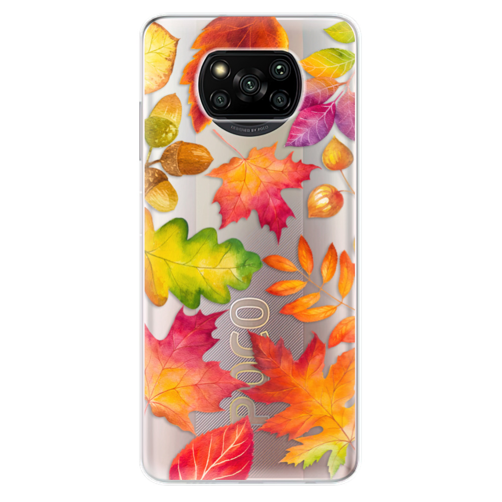 Odolné silikónové puzdro iSaprio - Autumn Leaves 01 - Xiaomi Poco X3 Pro / X3 NFC