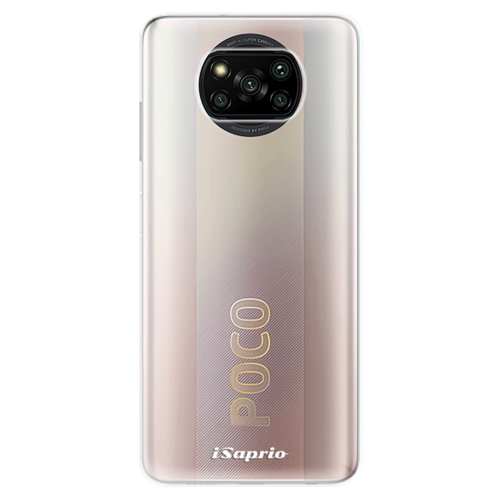 Odolné silikónové puzdro iSaprio - 4Pure - mléčný bez potisku - Xiaomi Poco X3 Pro / X3 NFC