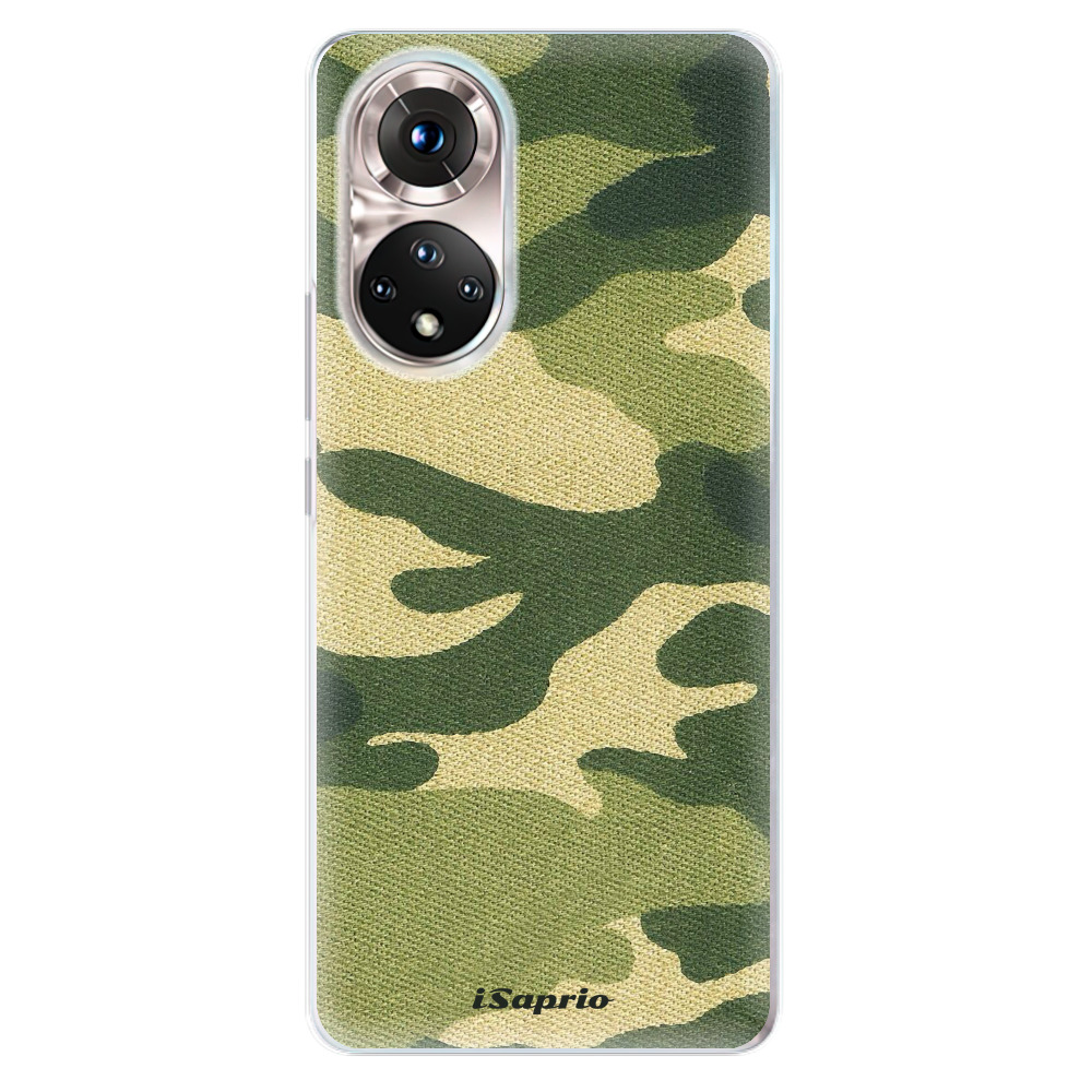 Odolné silikónové puzdro iSaprio - Green Camuflage 01 - Honor 50