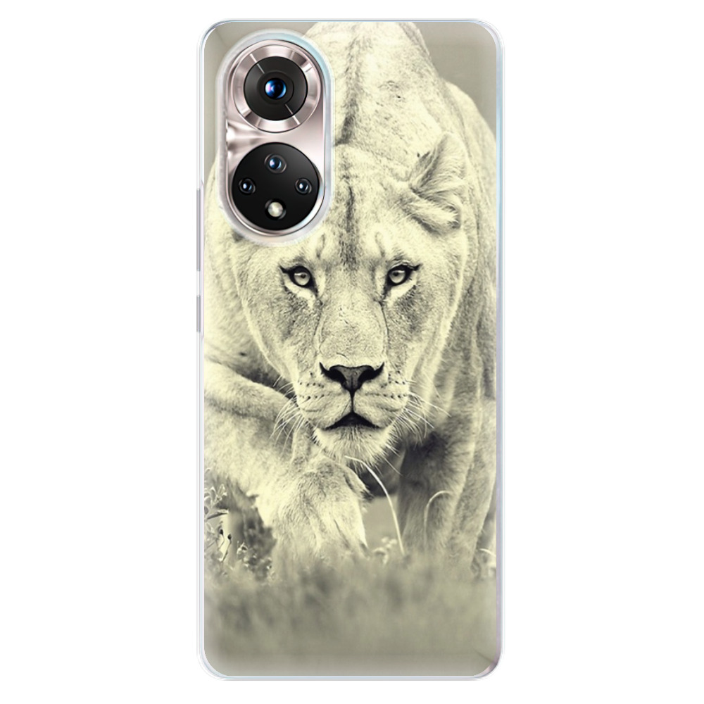 E-shop Odolné silikónové puzdro iSaprio - Lioness 01 - Honor 50
