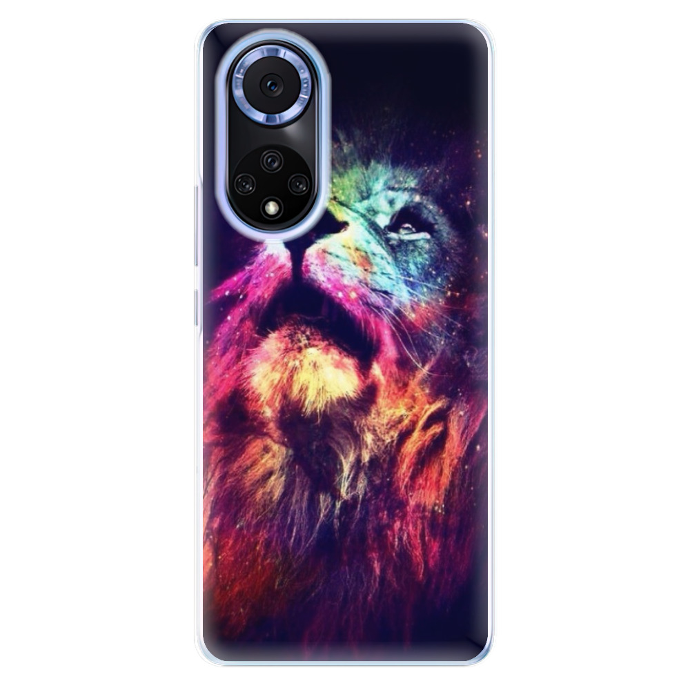 Odolné silikónové puzdro iSaprio - Lion in Colors - Huawei Nova 9