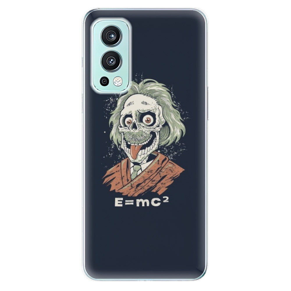 Odolné silikónové puzdro iSaprio - Einstein 01 - OnePlus Nord 2 5G