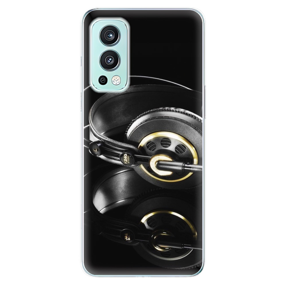 Odolné silikónové puzdro iSaprio - Headphones 02 - OnePlus Nord 2 5G