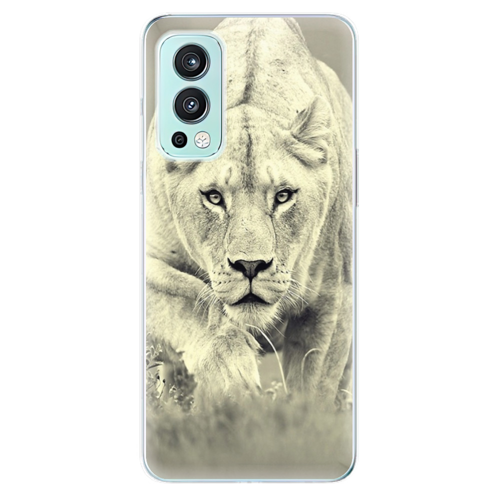 Odolné silikónové puzdro iSaprio - Lioness 01 - OnePlus Nord 2 5G