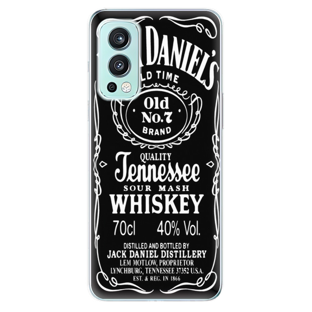 Odolné silikónové puzdro iSaprio - Jack Daniels - OnePlus Nord 2 5G