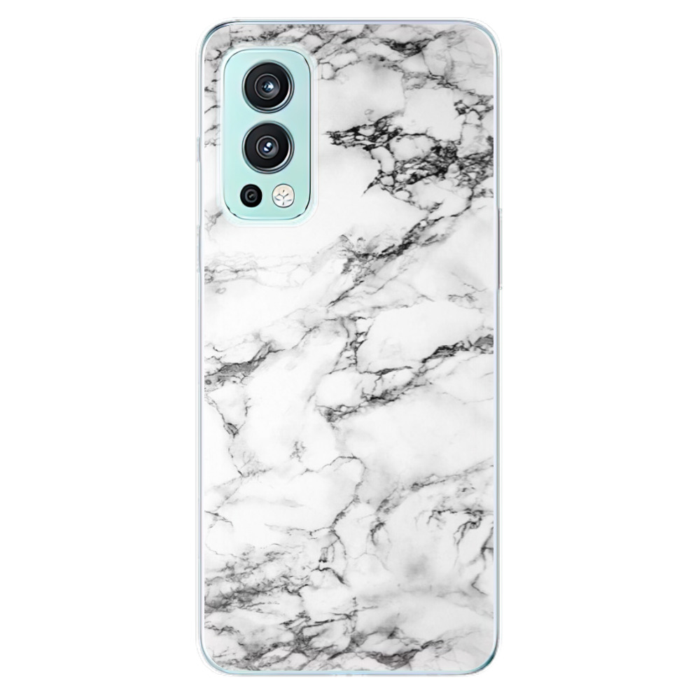 Odolné silikónové puzdro iSaprio - White Marble 01 - OnePlus Nord 2 5G