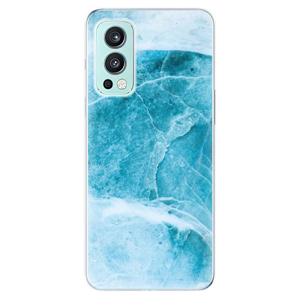 Odolné silikónové puzdro iSaprio - Blue Marble - OnePlus Nord 2 5G