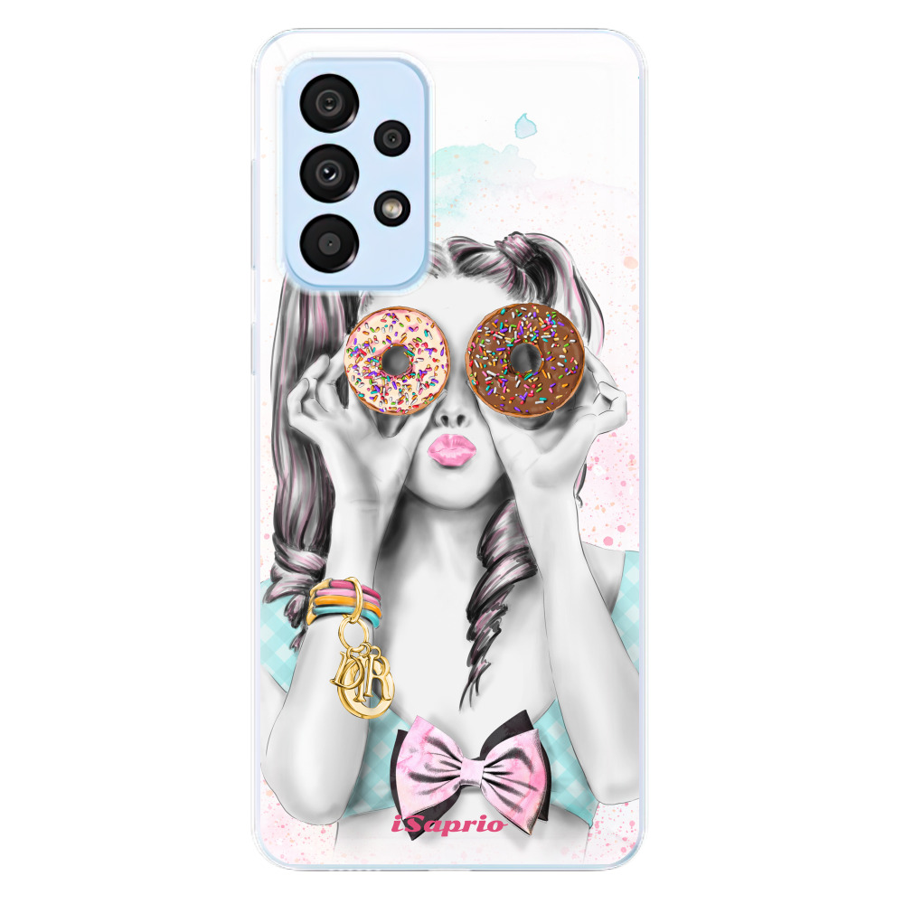 Odolné silikónové puzdro iSaprio - Donuts 10 - Samsung Galaxy A33 5G