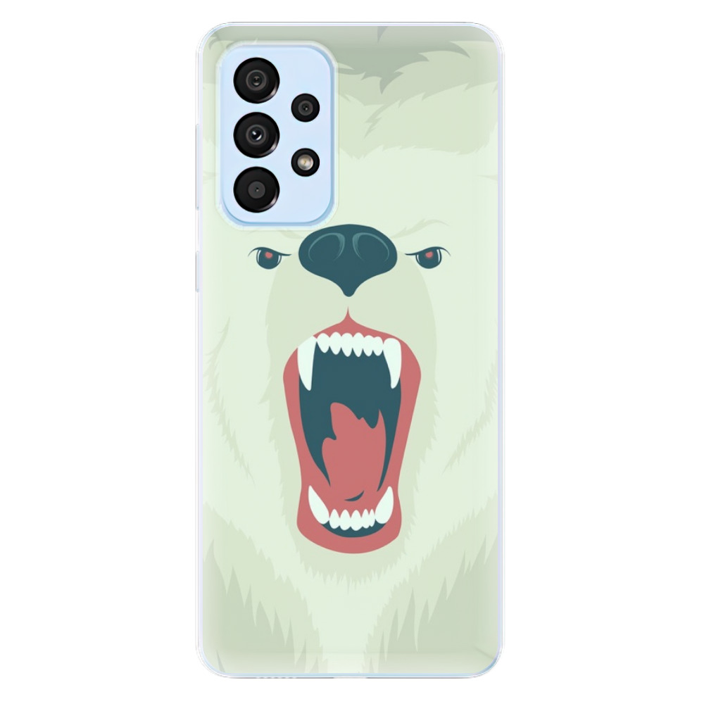 Odolné silikónové puzdro iSaprio - Angry Bear - Samsung Galaxy A33 5G