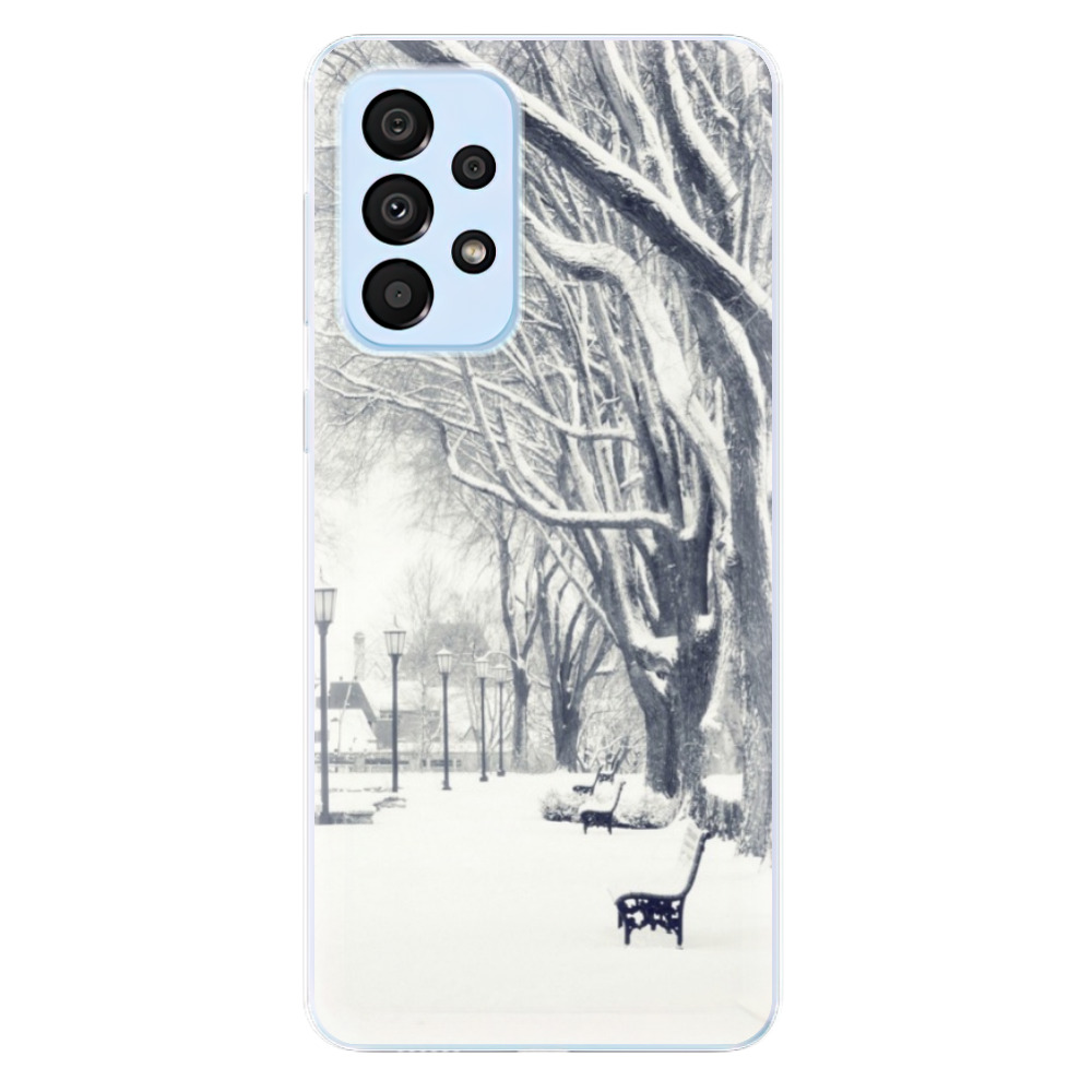 Odolné silikónové puzdro iSaprio - Snow Park - Samsung Galaxy A33 5G