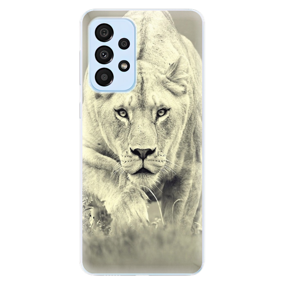 Odolné silikónové puzdro iSaprio - Lioness 01 - Samsung Galaxy A33 5G