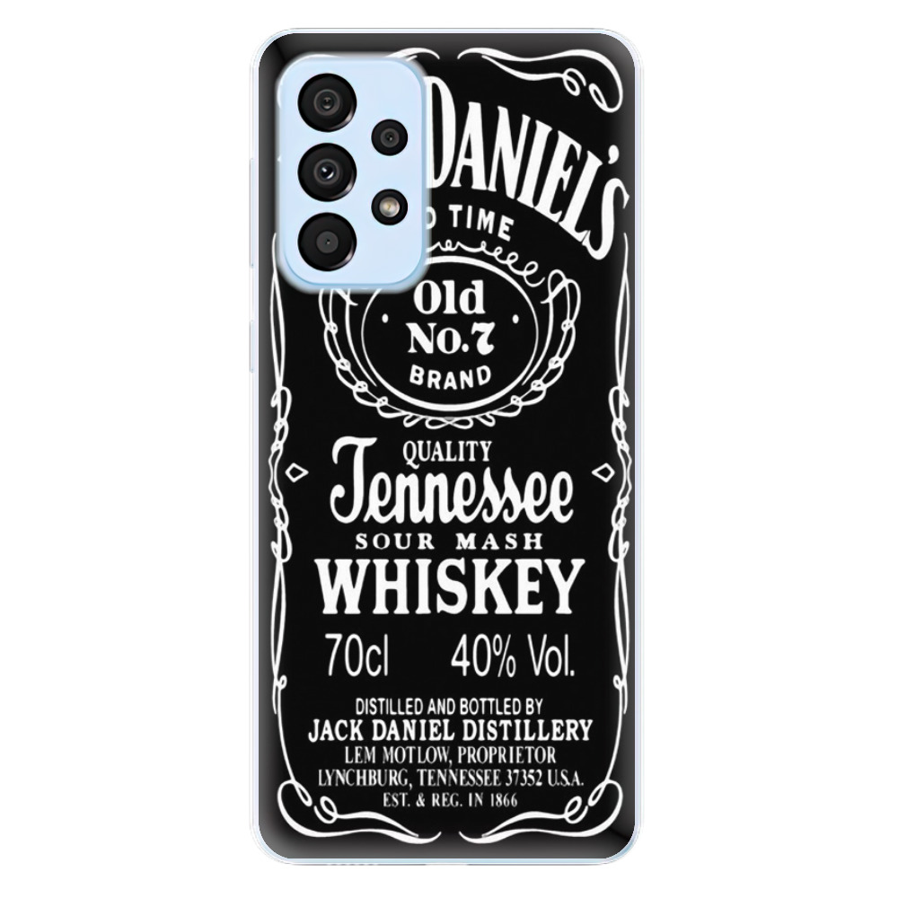 Odolné silikónové puzdro iSaprio - Jack Daniels - Samsung Galaxy A33 5G