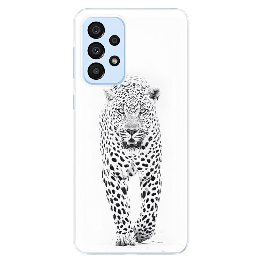 Odolné silikónové puzdro iSaprio - White Jaguar - Samsung Galaxy A33 5G