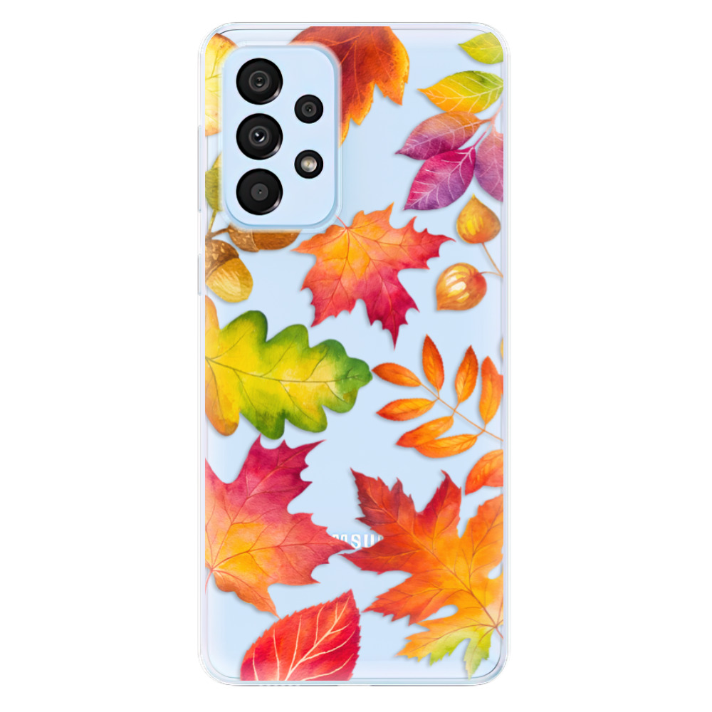 Odolné silikónové puzdro iSaprio - Autumn Leaves 01 - Samsung Galaxy A33 5G