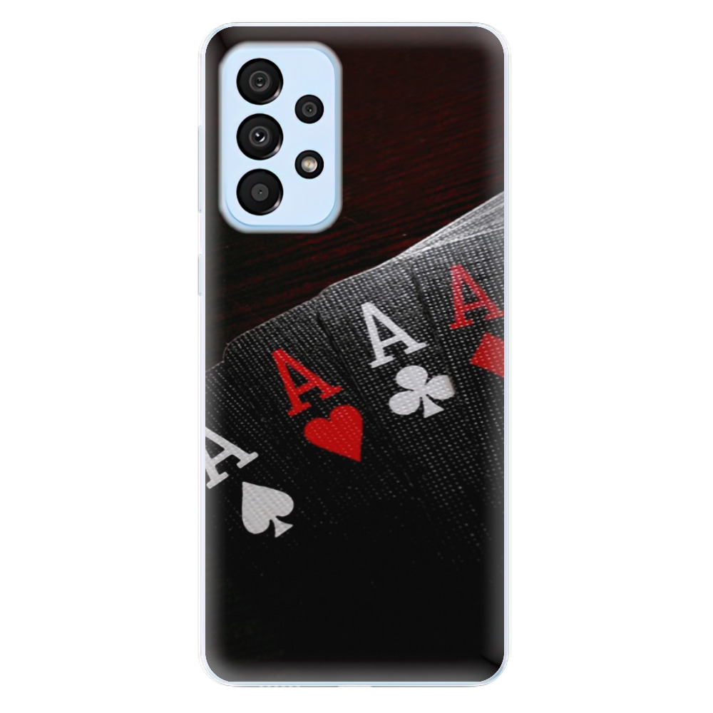 Odolné silikónové puzdro iSaprio - Poker - Samsung Galaxy A33 5G